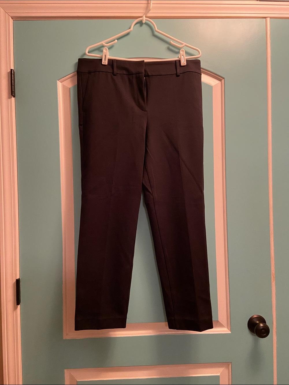 Ann Taylor Women's Black Slim Tailored Trousers